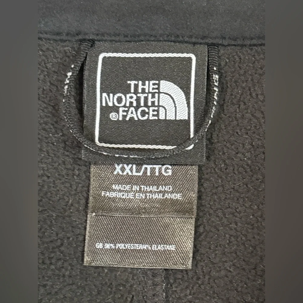 The North Face TNF Apex Softshell Vest Gray Full Zip Men’s XXL